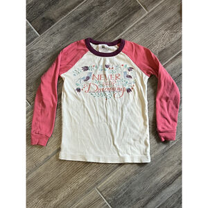 Tea Collection Graphic Tee Never Stop‎ Dreaming Bird Top Size 6